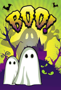Boo Ghosts Card