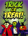 Trick or Treat Vampire Small Card