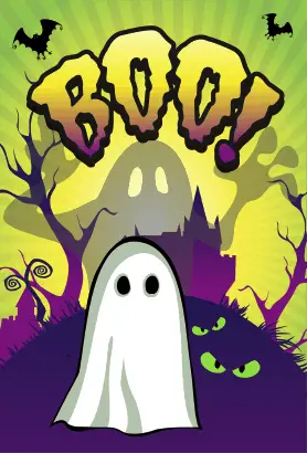 Halloween Boo Card