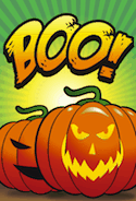 Boo Jack O Lantern Card