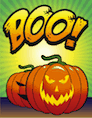 Boo Jack O Lantern Small Card