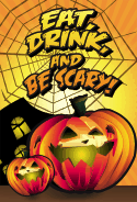 Halloween Eat Drink and be Scary Card Halloween printables