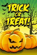 Orange Trick or Treat Card